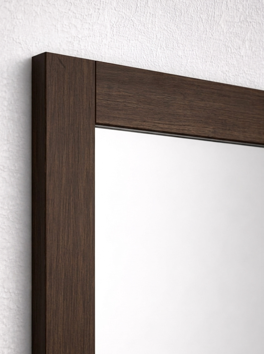 Espejo de Melamina Café Oscuro